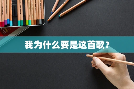 我为什么要是这首歌？