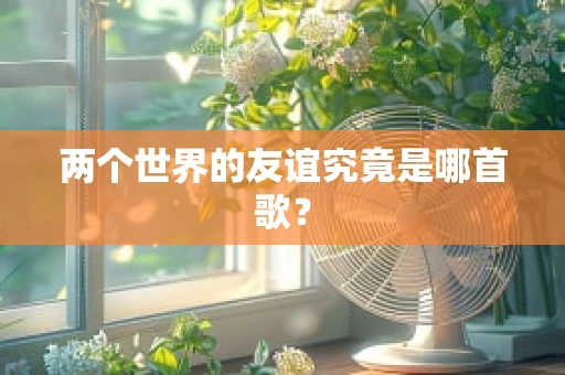 两个世界的友谊究竟是哪首歌？