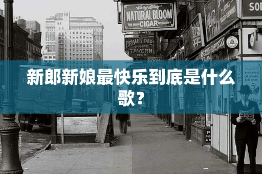 新郎新娘最快乐到底是什么歌？