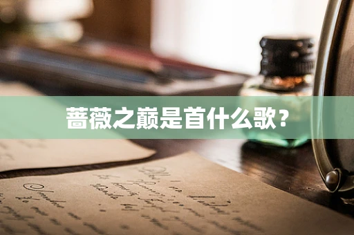 蔷薇之巅是首什么歌？