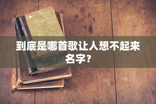 到底是哪首歌让人想不起来名字？