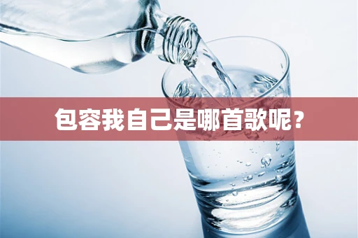 包容我自己是哪首歌呢？