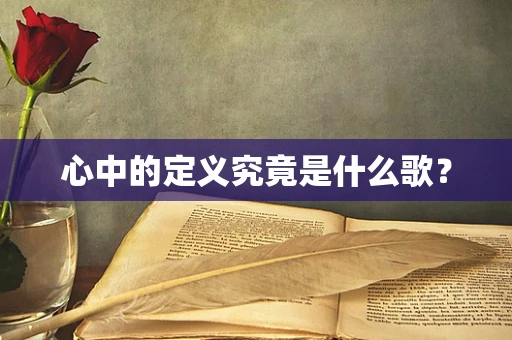 心中的定义究竟是什么歌？
