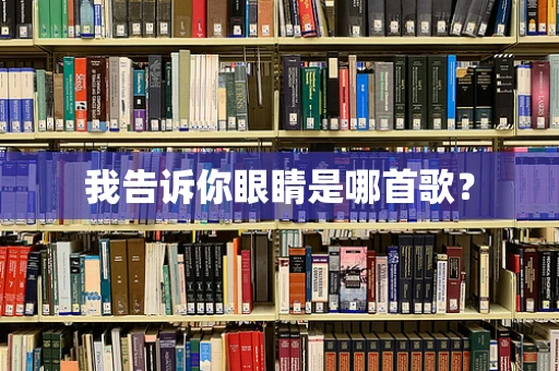 我告诉你眼睛是哪首歌？