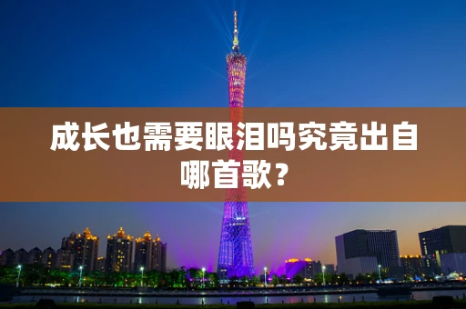 成长也需要眼泪吗究竟出自哪首歌？