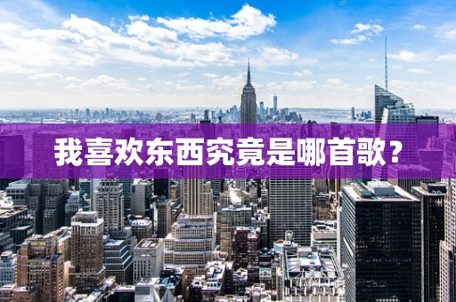我喜欢东西究竟是哪首歌？