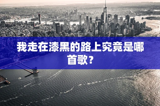 我走在漆黑的路上究竟是哪首歌？