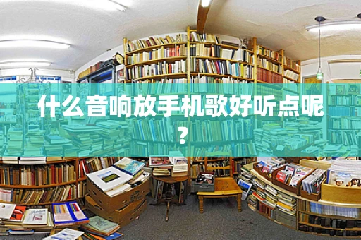 什么音响放手机歌好听点呢？