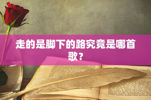 走的是脚下的路究竟是哪首歌？