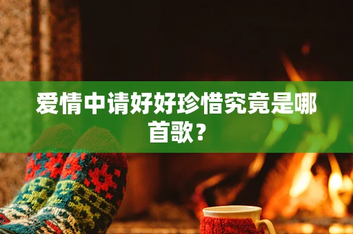 爱情中请好好珍惜究竟是哪首歌？