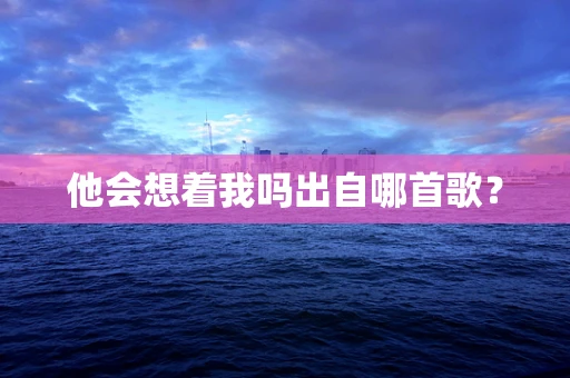 他会想着我吗出自哪首歌？