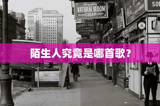 陌生人究竟是哪首歌？