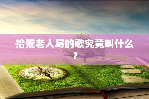 拾荒老人写的歌究竟叫什么？