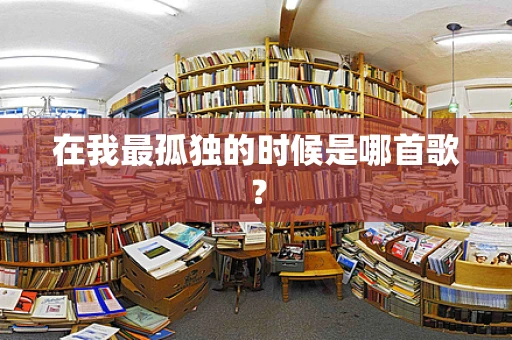 在我最孤独的时候是哪首歌？