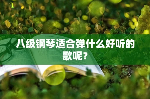八级钢琴适合弹什么好听的歌呢？