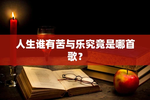 人生谁有苦与乐究竟是哪首歌？