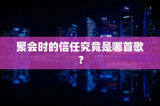 聚会时的信任究竟是哪首歌？