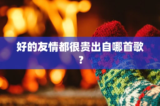 好的友情都很贵出自哪首歌？