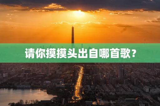 请你摸摸头出自哪首歌？