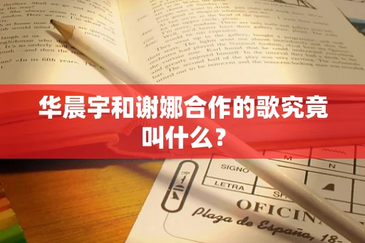 华晨宇和谢娜合作的歌究竟叫什么？