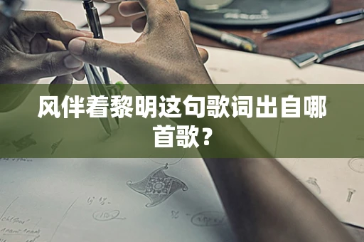 风伴着黎明这句歌词出自哪首歌？