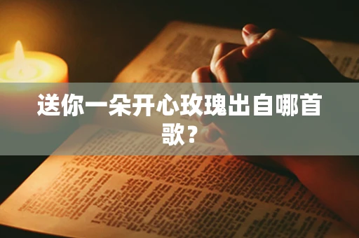 送你一朵开心玫瑰出自哪首歌？