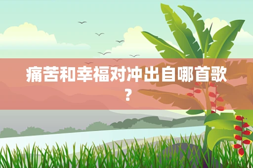 痛苦和幸福对冲出自哪首歌？