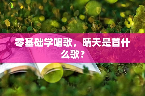 零基础学唱歌，晴天是首什么歌？