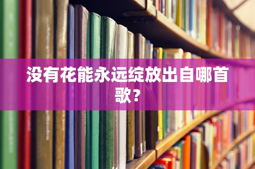 没有花能永远绽放出自哪首歌？