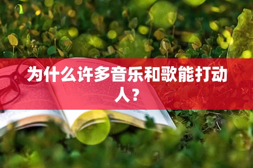为什么许多音乐和歌能打动人？