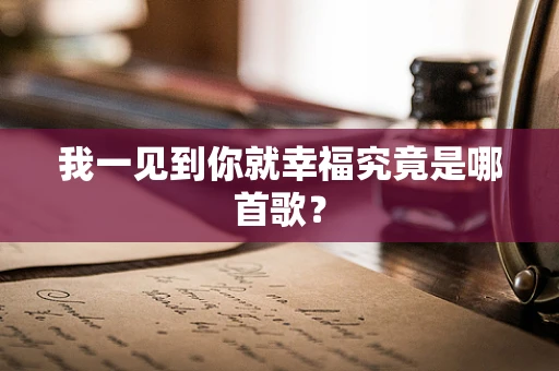 我一见到你就幸福究竟是哪首歌？