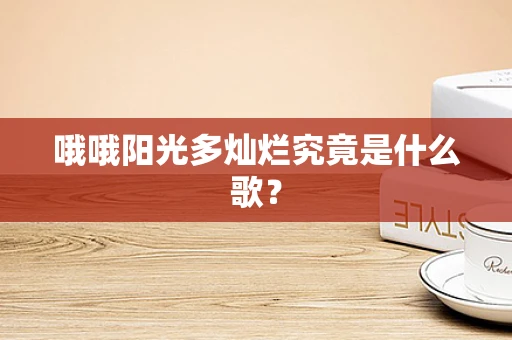哦哦阳光多灿烂究竟是什么歌？