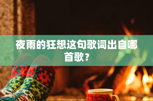 夜雨的狂想这句歌词出自哪首歌？