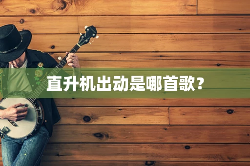 直升机出动是哪首歌？