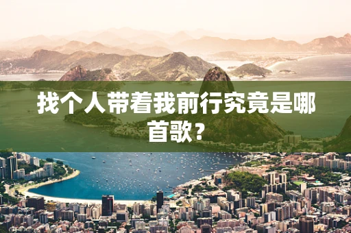 找个人带着我前行究竟是哪首歌？