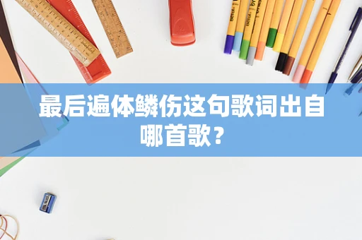 最后遍体鳞伤这句歌词出自哪首歌？