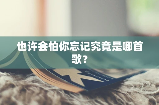 也许会怕你忘记究竟是哪首歌？