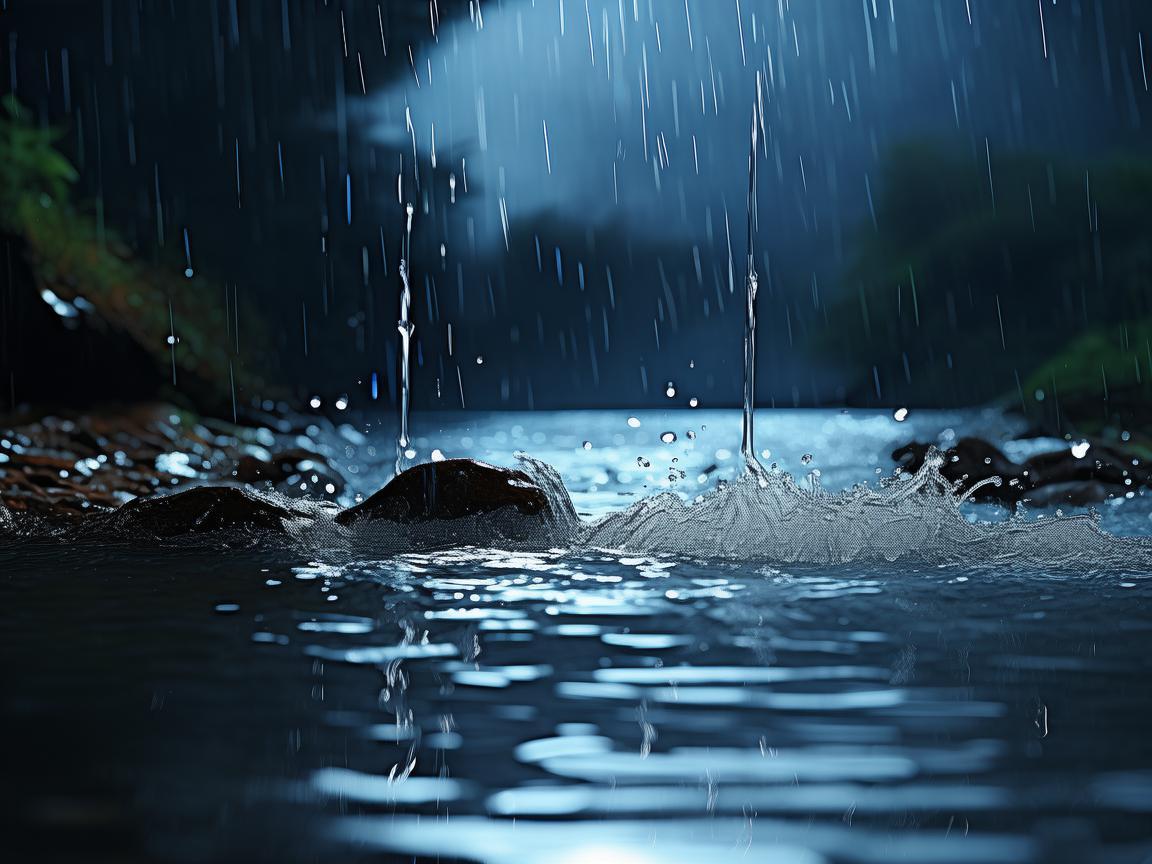 午夜两行江上雨出自哪首歌？